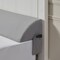 Bed Gap Filler Pillow 0-5 Inch Mattress Gap Wedge 76in Foam Headboard Cushion